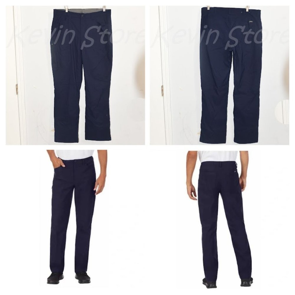 NAVY NWT Eddie Bauer Men's‎ Fleece Lined Tech  Pant